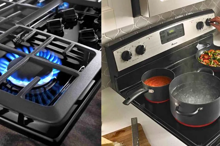 Can I use an electric oven and gas stove together