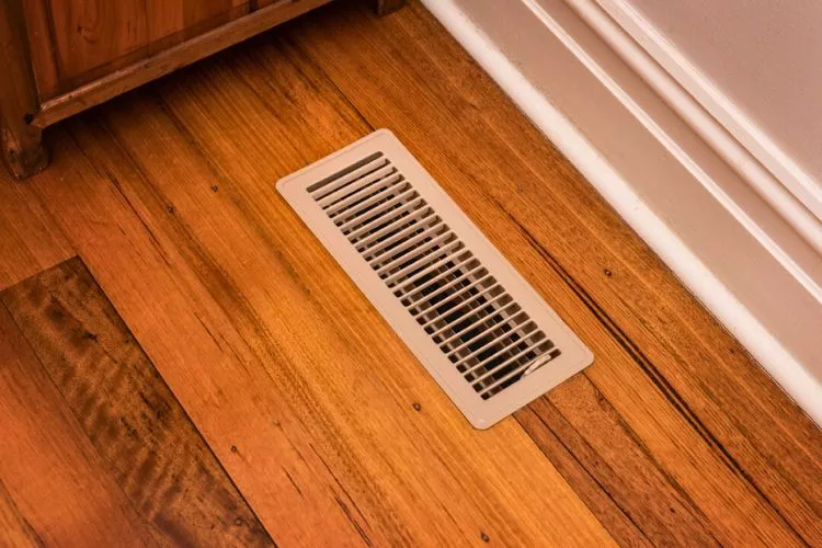 Can you partially cover a floor vent