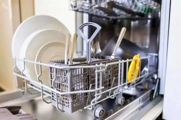 How far should the dishwasher stick out