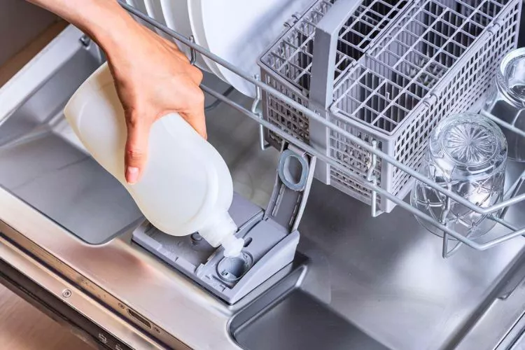 Soap still in dishwasher after cycle