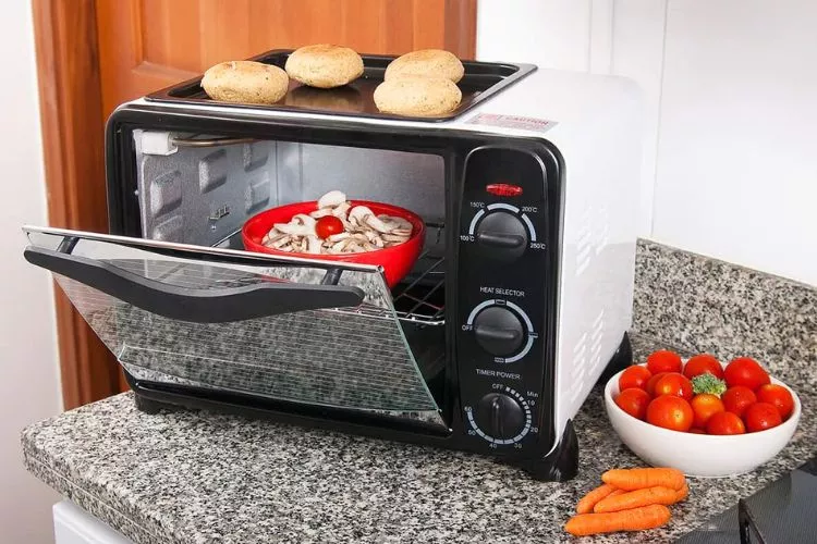 Where not to put a toaster oven