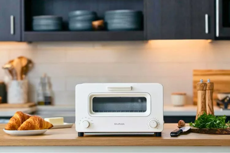 Where to put toaster oven in a small kitchen