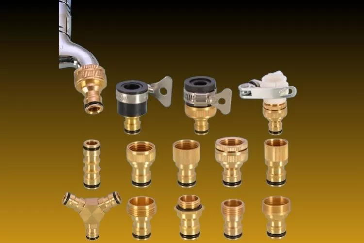 Faucet supply line Connector types