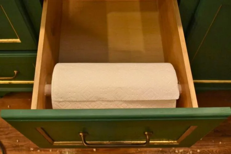 How To Hide Paper Towels In Kitchen