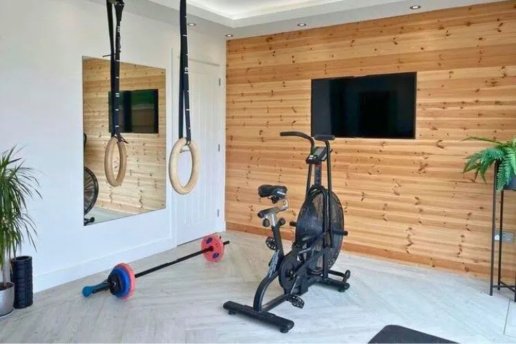 Maximizing Vertical Space for Exercise Storage